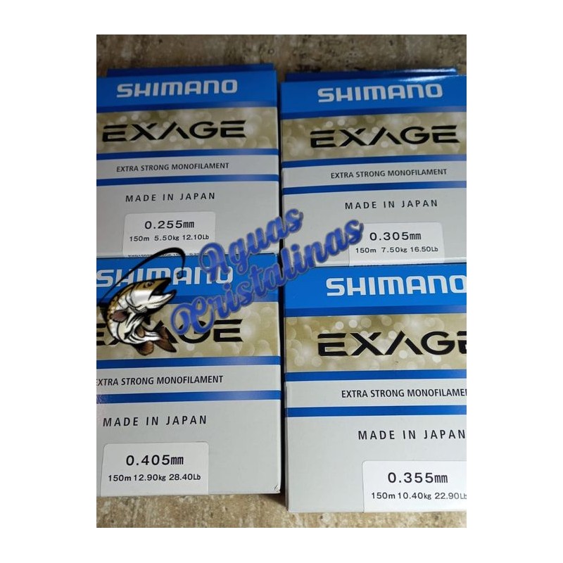 SHIMANO EXAGE EXTRA STRONG 150MT, 0.405MM