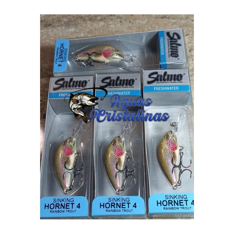 SALMO HORNET 4 RAINBOW TROUT SINKING