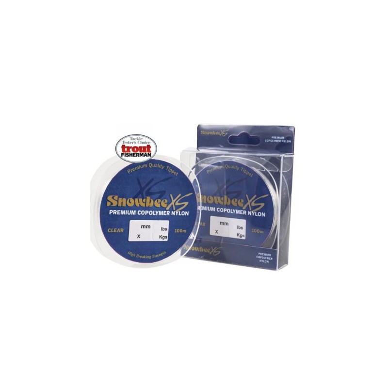 SNOWBEE XS TIPPET 3X, 0.20MM, 100MT