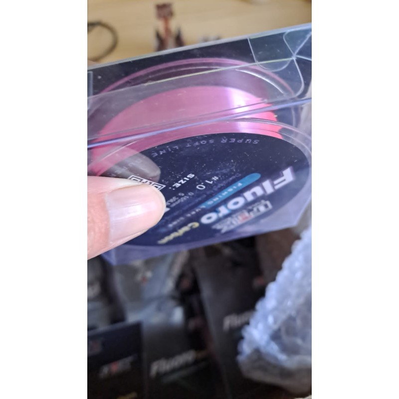 FTK FLUOROCARBONO 0.16 MM 100MT COLOR ROSADO