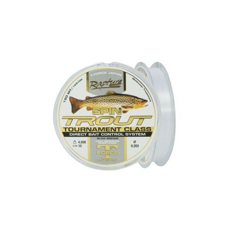 RAPTURE SPIN TROUT TORNAMENT CLASS 0.181MM, 150MT