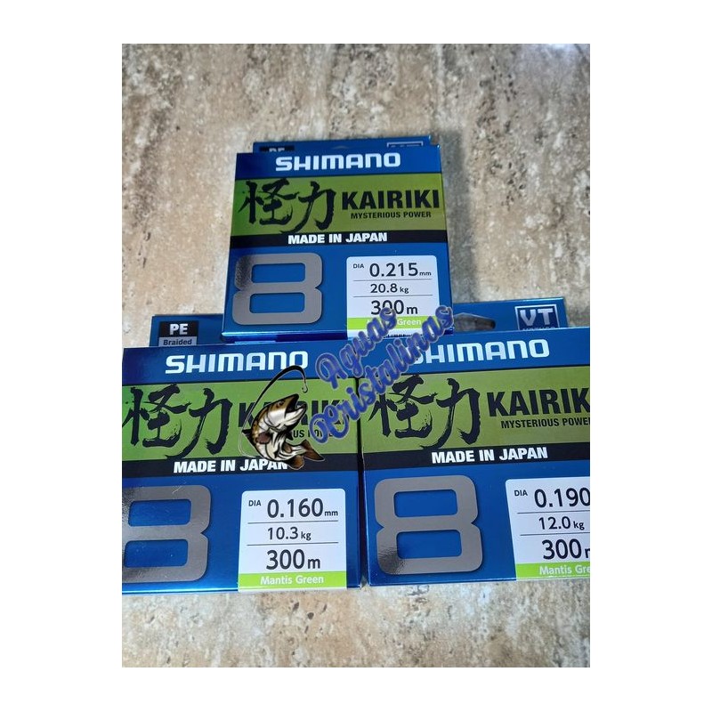 SHIMANO KAIRIKI 8 0.16MM MANTIS GREEN