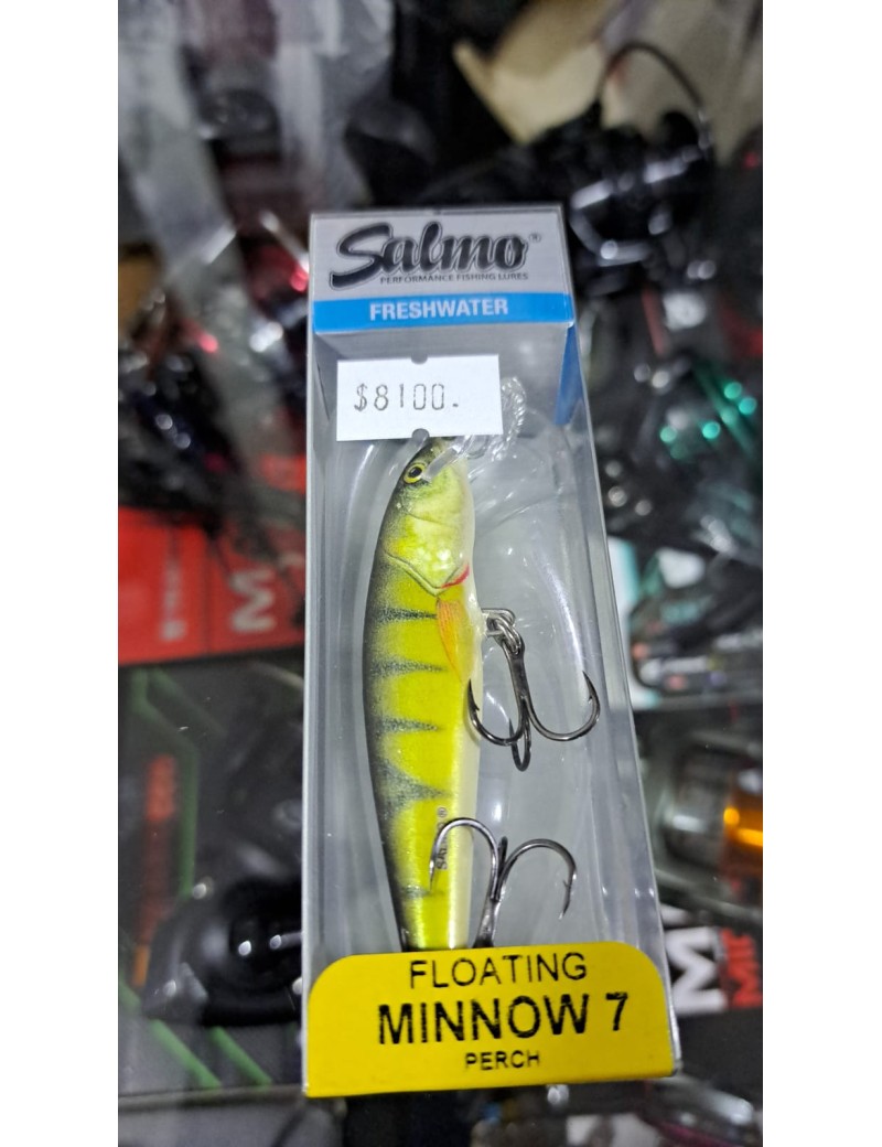 SALMO MINNOW 7 PERCH FLOATING