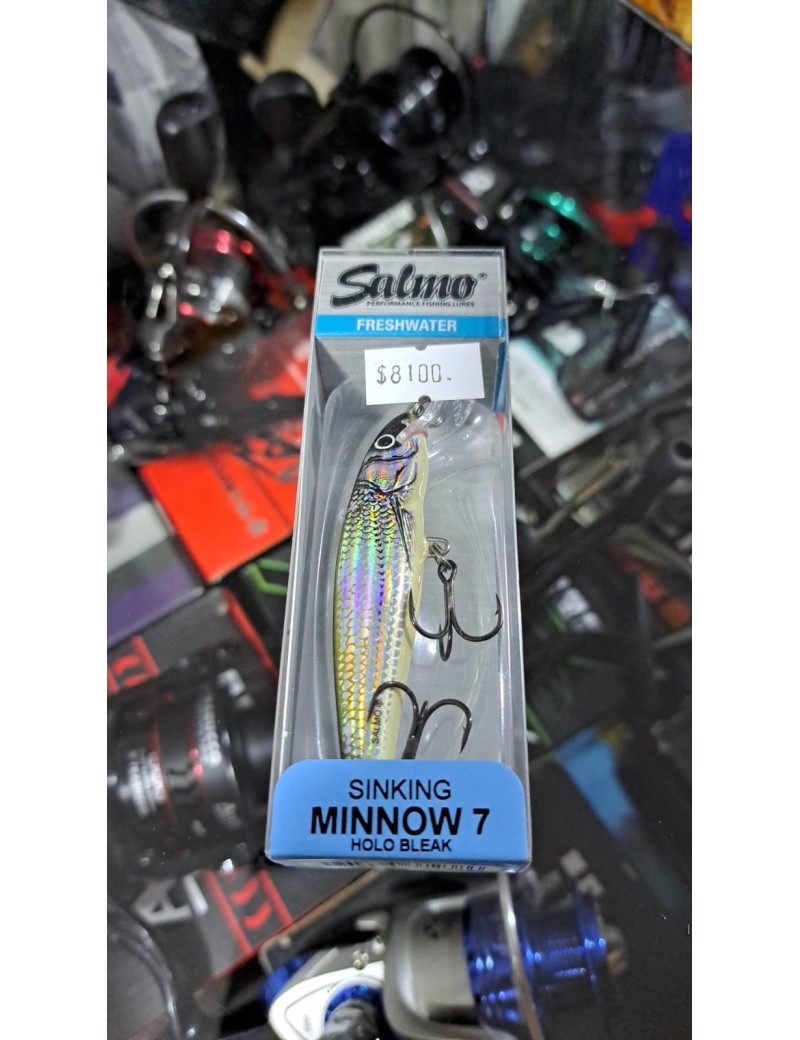 SALMO MINNOW 7 HOLO BLEAK SINKING