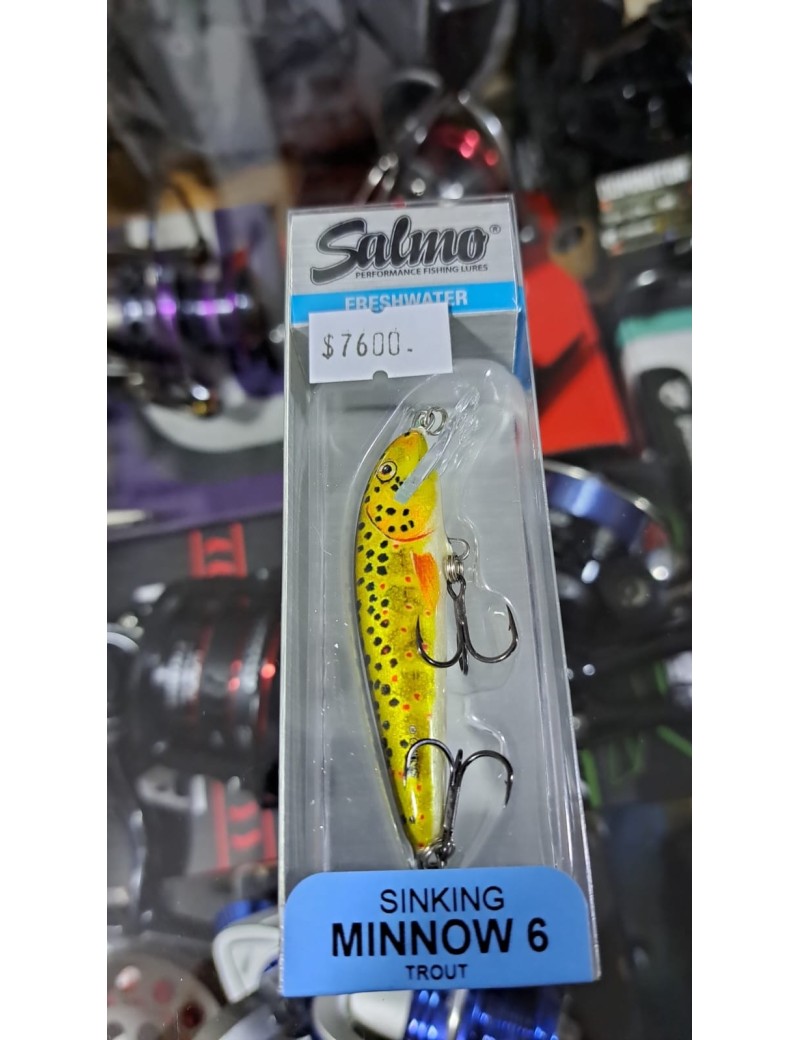 SALMO MINNOW 6 TROUT SINKING