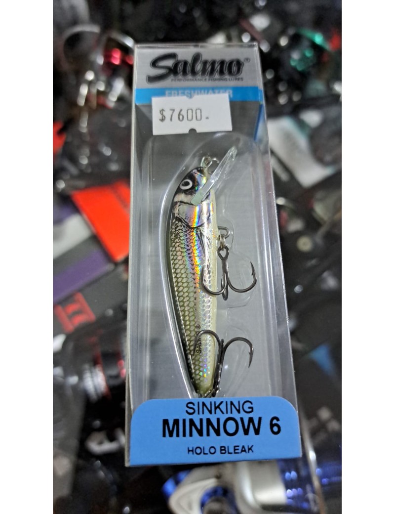 SALMO MINNOW 6 HOLO BLEAK SINKING