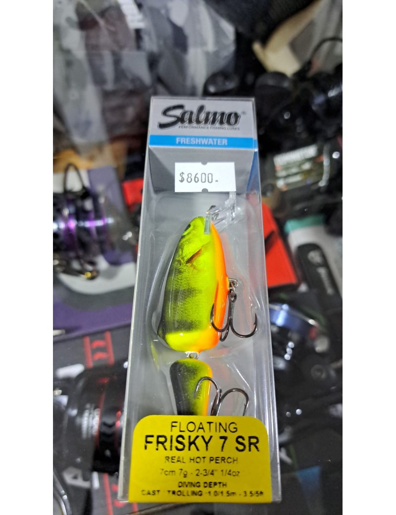 SALMO FRISKY 7 SR REAL HOT PERCH FLOATING