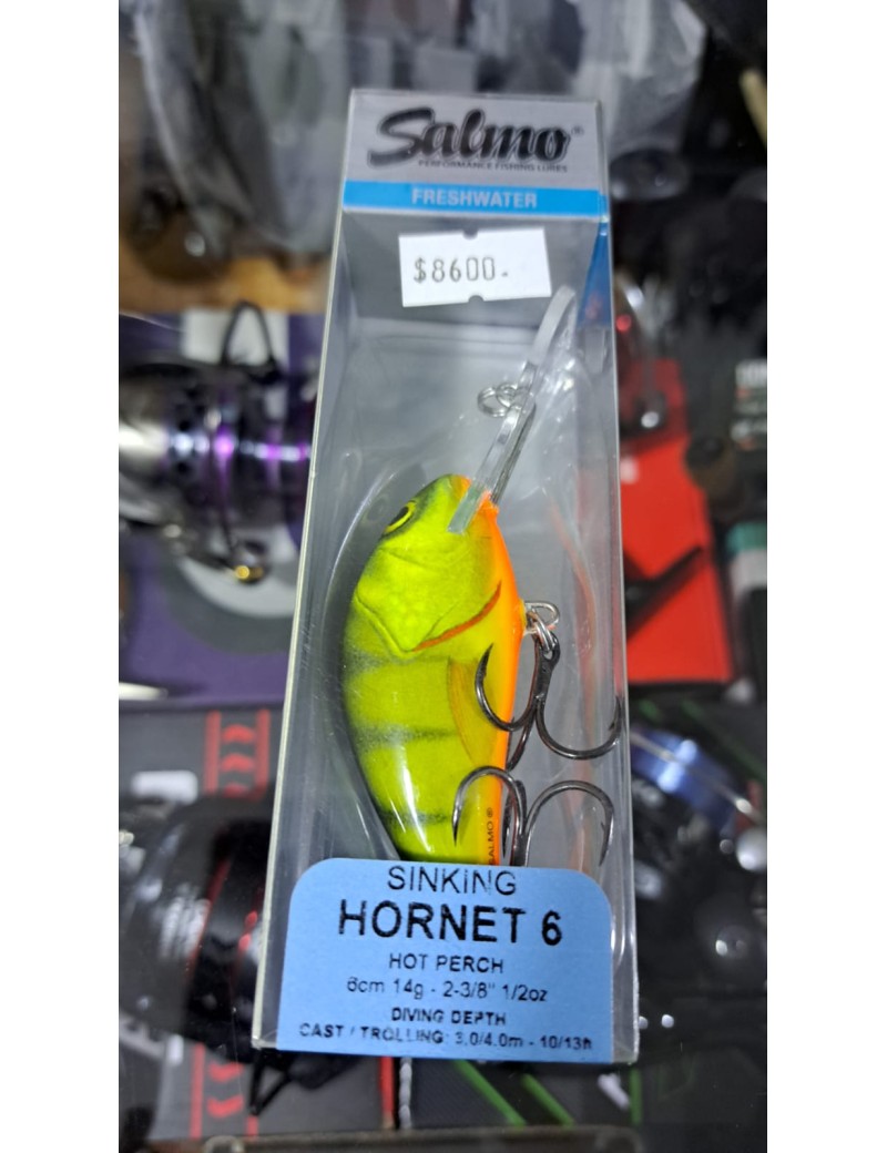 SALMO HORNET 6 HOT PERCH SINKING