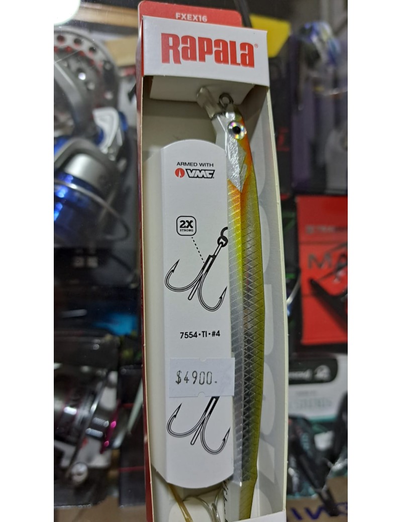 RAPALA FLASH-X EXTREMO 16CM, 30GR, FAYU