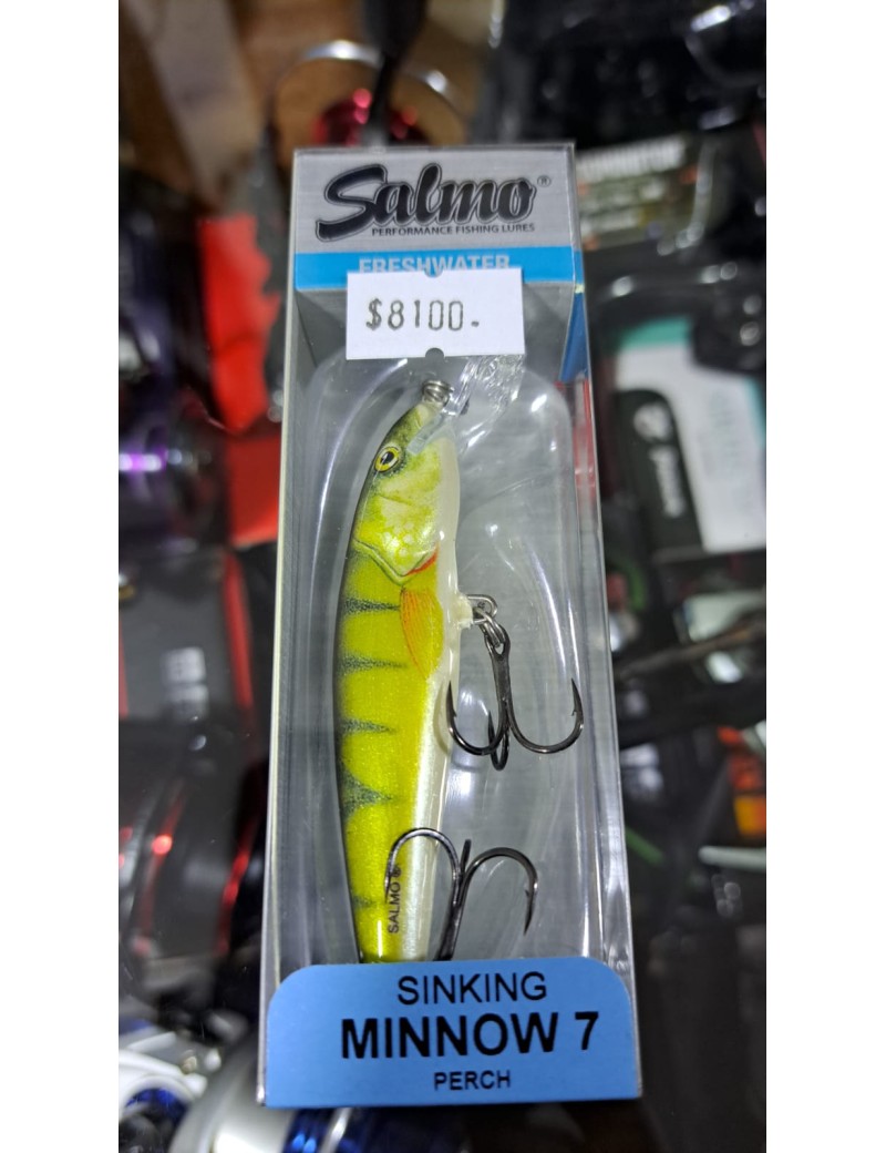 SALMO MINNOW 7 PERCH SINKING