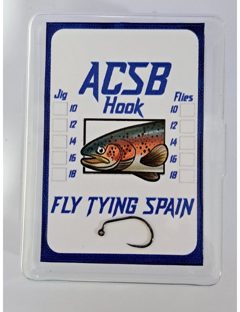 ACSB ANZUELO JIG 100 UNIDADES NUMERO 16