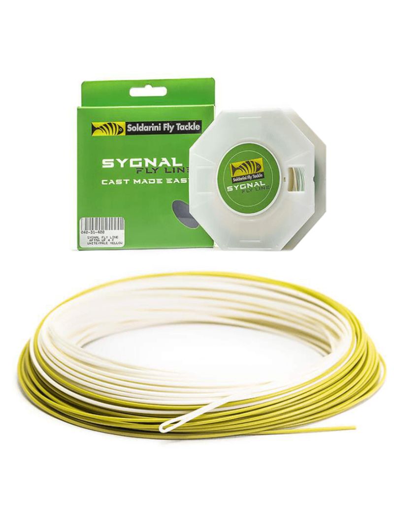 SOLDARINI SYGNAL FLY LINE WF3F WHITE/OLIVE